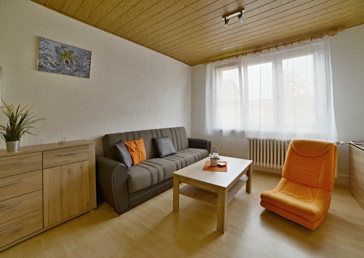 apartmány 2+1 u Klínovce Kovářská Kültér fotó