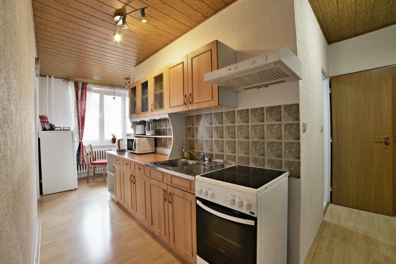 apartmány 2+1 u Klínovce Kovářská Kültér fotó