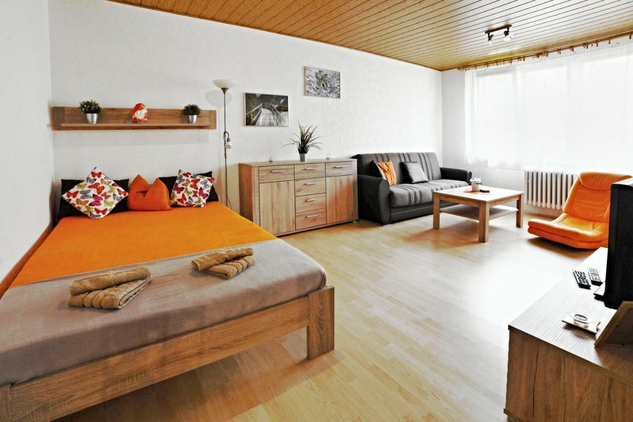 apartmány 2+1 u Klínovce Kovářská Kültér fotó